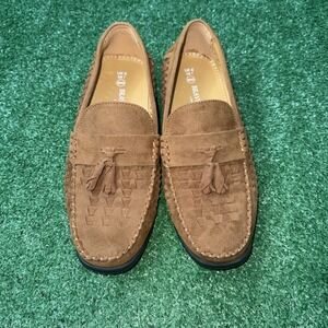 ASOS Brave Soul Faux Seude Tan Shoes Men's Size US 7 UK 6‎
